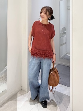 「GLOBAL WORK（グローバルワーク）のアイテム（パンツ）」を使った、★しーちゃん★さん（レディース・156cm）の夏コーディネート