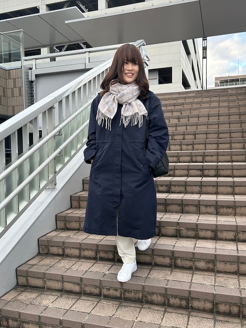 セール】フード脱着可 撥水ナイロン スタンドカラー ミリタリーコート