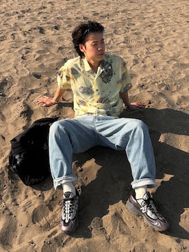 「海コーデ」｜Masashiさん（メンズ・172cm）の夏コーディネート