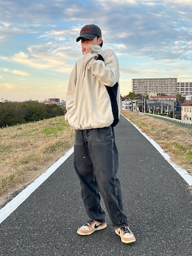 「アイテム（帽子）」を使った、Masashiさん（メンズ・172cm・20代）の冬コーディネート