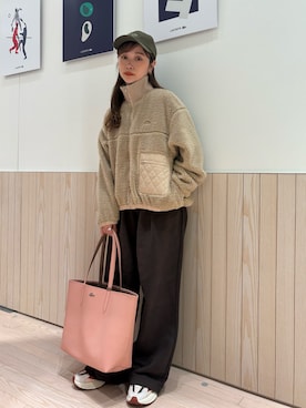 horiさん（レディース・154cm）の冬コーディネート