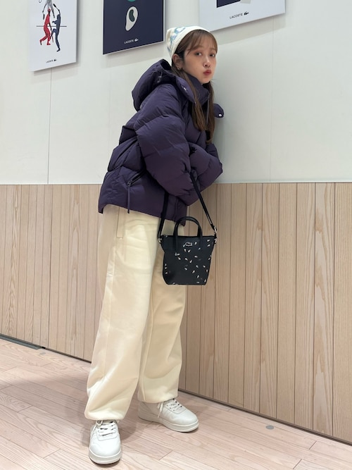 LACOSTE（ラコステ） ニット帽 ニットキャップ オーバーサイズブランド