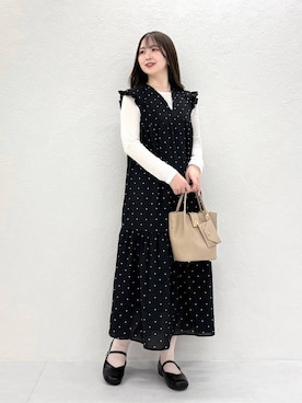 「31 Sons de mode（トランテアン　ソン　ドゥ　モード）のアイテム」を使った、sakiさん（レディース・162cm）の夏コーディネート