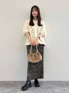 sakiさん（レディース・162cm）の秋コーディネート