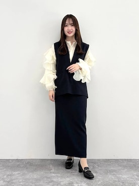 sakiさん（レディース・162cm）の春コーディネート
