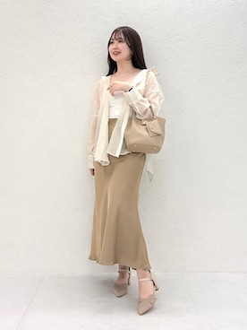 sakiさん（レディース・162cm）の春コーディネート