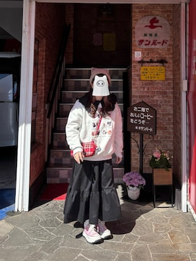 「apres jour mignon（アプレジュールミニョン）のアイテム」を使った、うえむさん（骨格ストレート・レディース・151cm）の春コーディネート