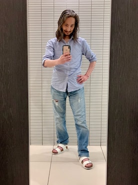 健弘(U)さん（メンズ・169cm）の夏コーディネート