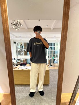 「CANAL JEAN（キャナルジーン）のアイテム」を使った、 toaさん（メンズ・179cm）の秋コーディネート