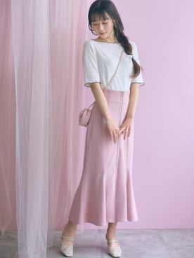 「marun（マルン）のアイテム」を使った、ZOZO_SMILELAND_STAFFさん（レディース・161cm）の春コーディネート