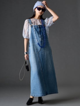 「GEVS.（ジェイヴィス）のアイテム」を使った、ZOZO_SMILELAND_STAFFさん（レディース・163cm）の春コーディネート