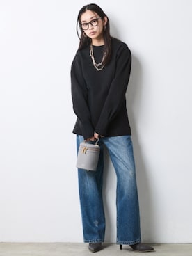 「CHIC STYLE（シックスタイル）のアイテム」を使った、ZOZO_SMILELAND_STAFFさん（レディース・163cm）の夏コーディネート