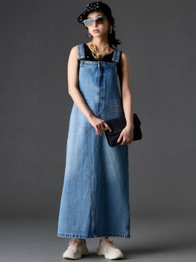 「GEVS.（ジェイヴィス）のアイテム」を使った、ZOZO_SMILELAND_STAFFさん（レディース・163cm）の春コーディネート