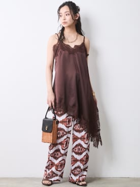 「CHIC STYLE（シックスタイル）のアイテム」を使った、ZOZO_SMILELAND_STAFFさん（レディース・163cm）の春コーディネート