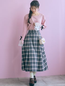 「marun（マルン）のアイテム」を使った、ZOZO_SMILELAND_STAFFさん（レディース・160cm）の秋コーディネート