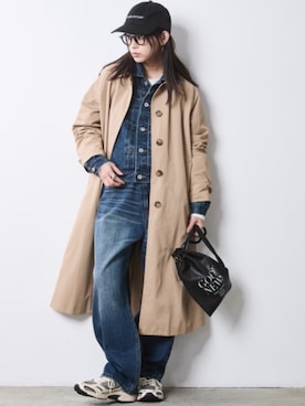 「CHIC STYLE（シックスタイル）のアイテム」を使った、ZOZO_SMILELAND_STAFFさん（レディース・163cm）の冬コーディネート