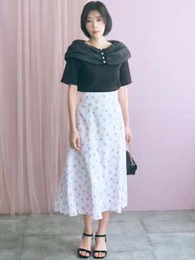 「marun（マルン）のアイテム」を使った、ZOZO_SMILELAND_STAFFさん（レディース・167cm）の春コーディネート