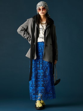 「GEVS.（ジェイヴィス）のアイテム」を使った、ZOZO_SMILELAND_STAFFさん（レディース・163cm）の冬コーディネート