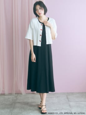 「sanrio（サンリオ）のアイテム」を使った、ZOZO_SMILELAND_STAFFさん（レディース・167cm）の春コーディネート