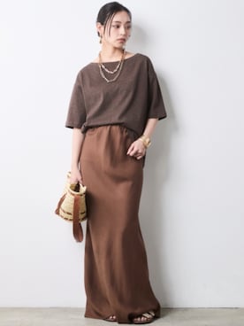 「CHIC STYLE（シックスタイル）のアイテム」を使った、ZOZO_SMILELAND_STAFFさん（レディース・163cm）の春コーディネート