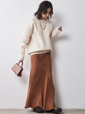 「CHIC STYLE（シックスタイル）のアイテム」を使った、ZOZO_SMILELAND_STAFFさん（レディース・163cm）の秋コーディネート