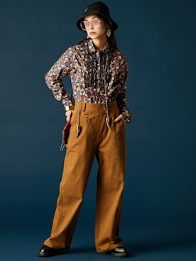 ZOZO_SMILELAND_STAFFさん（レディース・163cm）の冬コーディネート