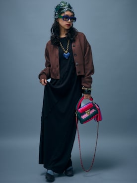「GEVS.（ジェイヴィス）のアイテム」を使った、ZOZO_SMILELAND_STAFFさん（レディース・163cm）の夏コーディネート