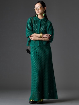 「GEVS.（ジェイヴィス）のアイテム」を使った、ZOZO_SMILELAND_STAFFさん（レディース・163cm）の春コーディネート