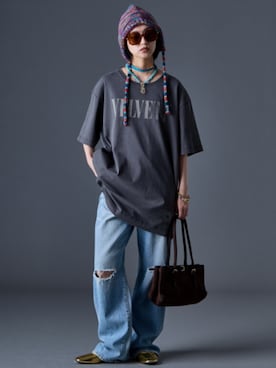 ZOZO_SMILELAND_STAFFさん（レディース・163cm）の夏コーディネート
