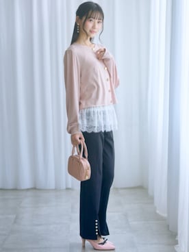 「marun（マルン）のアイテム」を使った、ZOZO_SMILELAND_STAFFさん（レディース・161cm）の冬コーディネート