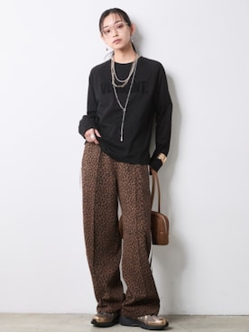 「CHIC STYLE（シックスタイル）のアイテム」を使った、ZOZO_SMILELAND_STAFFさん（レディース・163cm）の秋コーディネート