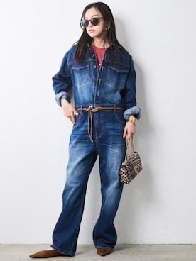 「CHIC STYLE（シックスタイル）のアイテム」を使った、ZOZO_SMILELAND_STAFFさん（レディース・163cm）の夏コーディネート
