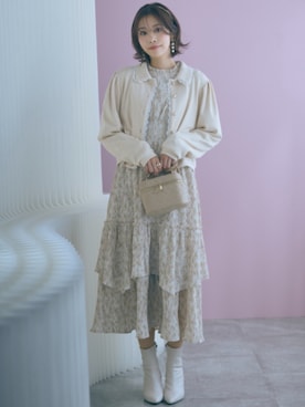 「marun（マルン）のアイテム」を使った、ZOZO_SMILELAND_STAFFさん（レディース・167cm）の秋コーディネート