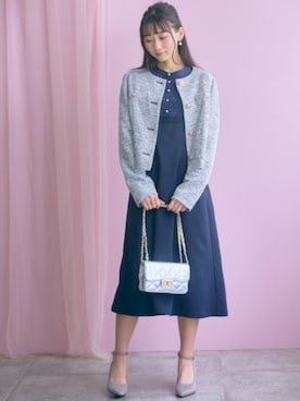 「marun（マルン）のアイテム」を使った、ZOZO_SMILELAND_STAFFさん（レディース・161cm）の冬コーディネート