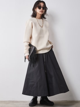 「CHIC STYLE（シックスタイル）のアイテム」を使った、ZOZO_SMILELAND_STAFFさん（レディース・163cm）の秋コーディネート