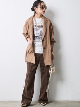 ZOZO_SMILELAND_STAFFさん（レディース・163cm）の春コーディネート