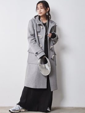 「アイテム（ダッフルコート）」を使った、ZOZO_SMILELAND_STAFFさん（レディース・163cm）の秋コーディネート