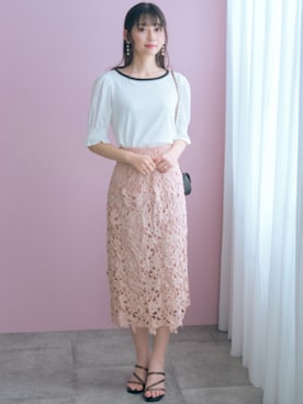 「marun（マルン）のアイテム」を使った、ZOZO_SMILELAND_STAFFさん（レディース・161cm）の春コーディネート