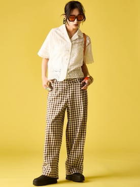 ZOZO_SMILELAND_STAFFさん（レディース・163cm）の春コーディネート