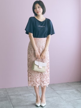 「marun（マルン）のアイテム」を使った、ZOZO_SMILELAND_STAFFさん（レディース・167cm）の春コーディネート