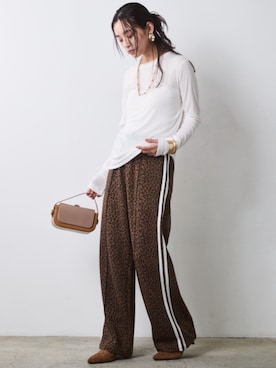 「CHIC STYLE（シックスタイル）のアイテム」を使った、ZOZO_SMILELAND_STAFFさん（レディース・163cm）の夏コーディネート