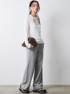 「CHIC STYLE（シックスタイル）のアイテム」を使った、ZOZO_SMILELAND_STAFFさん（レディース・163cm）の夏コーディネート