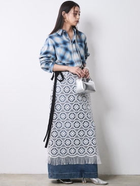 「CHIC STYLE（シックスタイル）のアイテム」を使った、ZOZO_SMILELAND_STAFFさん（レディース・163cm）の冬コーディネート