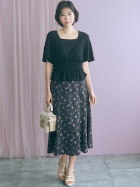 「marun（マルン）のアイテム」を使った、ZOZO_SMILELAND_STAFFさん（レディース・167cm）の春コーディネート