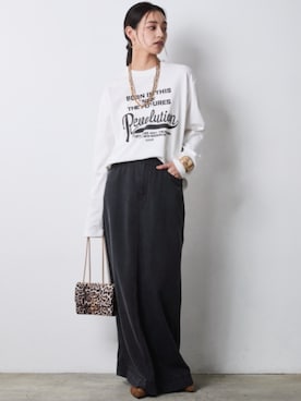 「CHIC STYLE（シックスタイル）のアイテム」を使った、ZOZO_SMILELAND_STAFFさん（レディース・163cm）の夏コーディネート
