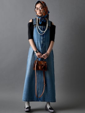 「GEVS.（ジェイヴィス）のアイテム」を使った、ZOZO_SMILELAND_STAFFさん（レディース・163cm）の春コーディネート