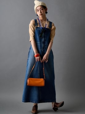 「GEVS.（ジェイヴィス）のアイテム」を使った、ZOZO_SMILELAND_STAFFさん（レディース・163cm）の春コーディネート