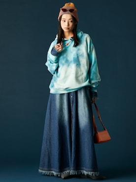 「GEVS.（ジェイヴィス）のアイテム」を使った、ZOZO_SMILELAND_STAFFさん（レディース・163cm）の冬コーディネート