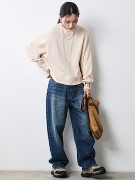 「CHIC STYLE（シックスタイル）のアイテム」を使った、ZOZO_SMILELAND_STAFFさん（レディース・163cm）の夏コーディネート