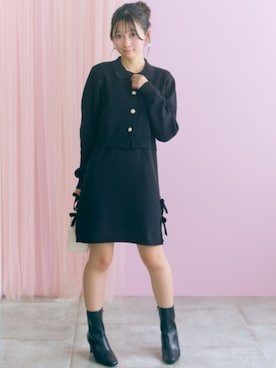 「marun（マルン）のアイテム」を使った、ZOZO_SMILELAND_STAFFさん（レディース・161cm）の秋コーディネート
